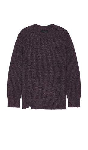 Slane Crewneck Sweater in Purple. - size L (also in XL/1X) - ALLSAINTS - Modalova