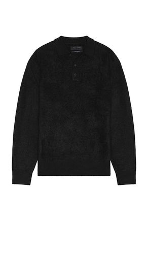 Abel Long Sleeve Polo in . - size L (also in M, XL/1X) - ALLSAINTS - Modalova