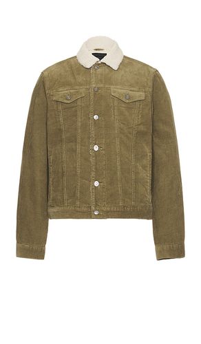 Westy Trucker Jacket in Olive. - size L (also in M, S, XL/1X) - ALLSAINTS - Modalova