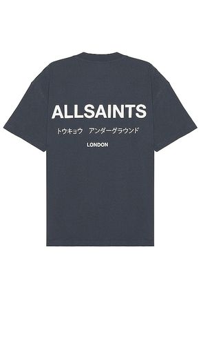 Camiseta en color roca talla L en - Slate. Talla L (también en M, S, XL) - ALLSAINTS - Modalova