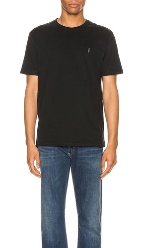 Brace Tonic Crew Tee in Black. - size L (also in M) - ALLSAINTS - Modalova
