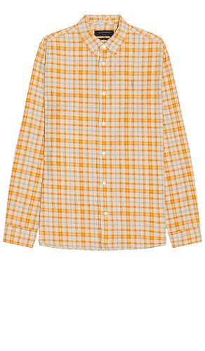 Camisa en color naranja talla L en - Orange. Talla L (también en M, XL/1X) - ALLSAINTS - Modalova