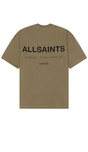 Camiseta en color beige talla L en - Beige. Talla L (también en M, S, XL/1X) - ALLSAINTS - Modalova