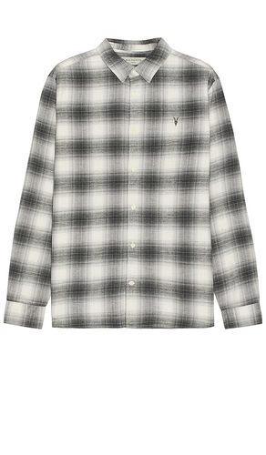 Omega Shirt in Slate. - size M (also in S, XL/1X) - ALLSAINTS - Modalova