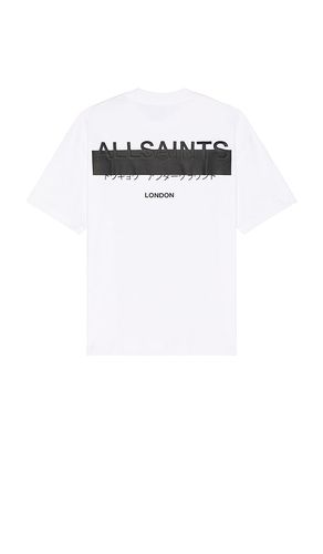 Redact Short Sleeve Crew in White. - size L (also in M, XL/1X) - ALLSAINTS - Modalova