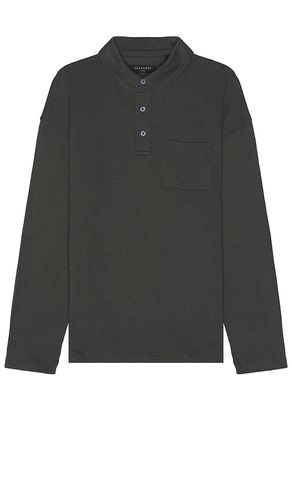 Eris Long Sleeve Polo in . Size XL/1X - ALLSAINTS - Modalova