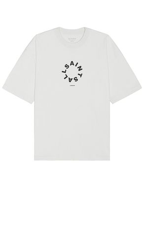 Camiseta tierra en color gris claro talla M en - Light Grey. Talla M (también en L, S, XL/1X, XS, XXL/2X) - ALLSAINTS - Modalova