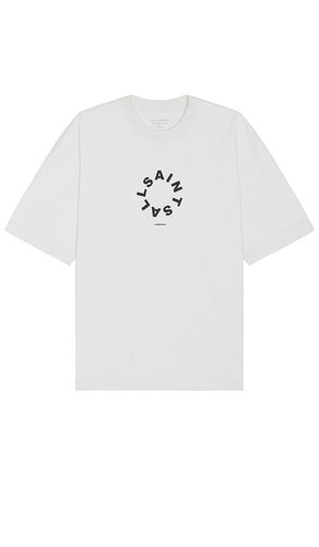 Camiseta tierra en color gris talla XL/1X en - Grey. Talla XL/1X (también en L, XXL/2X) - ALLSAINTS - Modalova