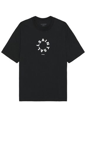 Camiseta tierra en color negro talla L en - Black. Talla L (también en M, S, XL/1X, XXL/2X) - ALLSAINTS - Modalova