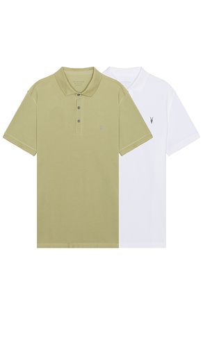 Camisa reform en color verde talla L en & - . Talla L (también en M, S, XL/1X, XXL/2X) - ALLSAINTS - Modalova