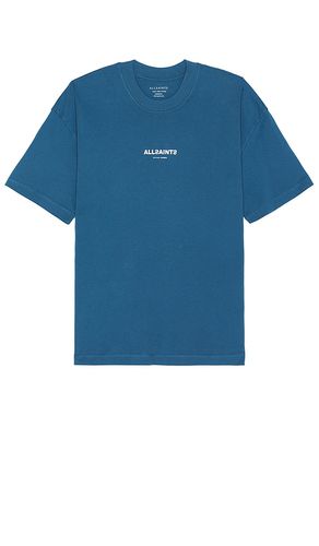 Camiseta subverse en color azul talla M en - Blue. Talla M (también en L, S, XL/1X, XXL/2X) - ALLSAINTS - Modalova