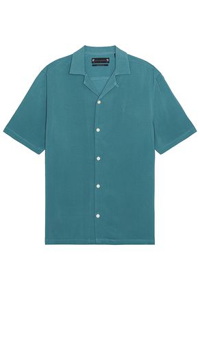 Camisa venice en color azul cerceta talla S en - Teal. Talla S (también en L, XL/1X) - ALLSAINTS - Modalova