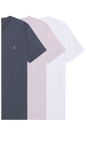 Brace 3 Pack Tee in Blue. - size S (also in XL/1X) - ALLSAINTS - Modalova