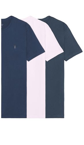 Camiseta en color azul talla L en & - . Talla L (también en M, S, XL/1X) - ALLSAINTS - Modalova