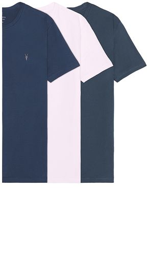 Camiseta en color azul talla L en & - . Talla L (también en M, XL/1X) - ALLSAINTS - Modalova