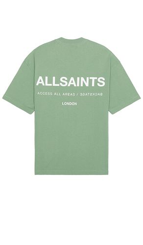 Camiseta access en color verde talla M en - Green. Talla M (también en L, S, XL/1X, XS) - ALLSAINTS - Modalova