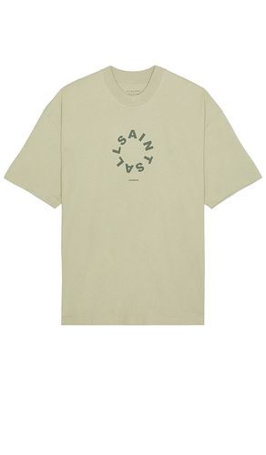 Camiseta tierra en color verde salvia talla M en - Sage. Talla M (también en L, S, XL/1X, XXL/2X) - ALLSAINTS - Modalova