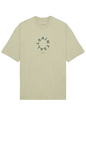 Camiseta tierra en color verde talla M en - Green. Talla M (también en XL/1X) - ALLSAINTS - Modalova