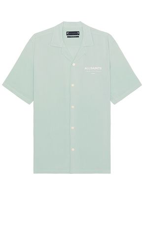 Camisa en color azul cerceta talla L en - Teal. Talla L (también en M, S, XL/1X) - ALLSAINTS - Modalova