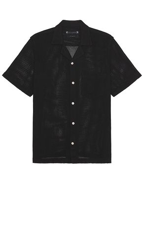 Sortie Short Sleeve Shirt in Black. - size M (also in XL/1X) - ALLSAINTS - Modalova