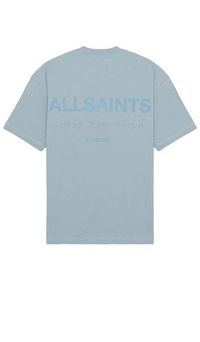 Camiseta en color bebe azul talla L en - Baby Blue. Talla L (también en M, XL/1X) - ALLSAINTS - Modalova