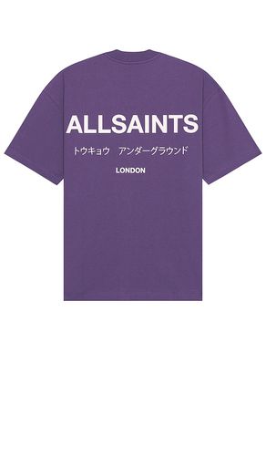 Camiseta en color morado talla L en - Purple. Talla L (también en M, S, XL/1X) - ALLSAINTS - Modalova