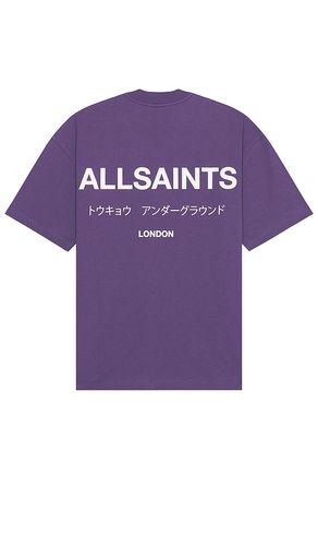 Camiseta en color morado talla L en - Purple. Talla L (también en M, XL/1X) - ALLSAINTS - Modalova