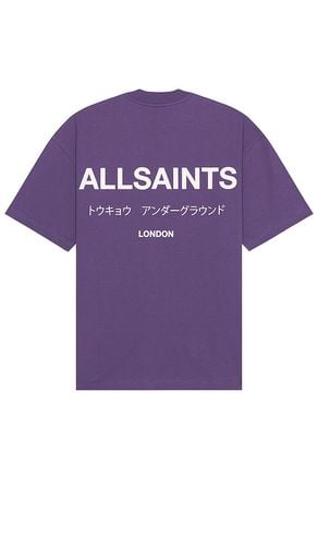 Camiseta en color morado talla L en - Purple. Talla L (también en XL/1X) - ALLSAINTS - Modalova
