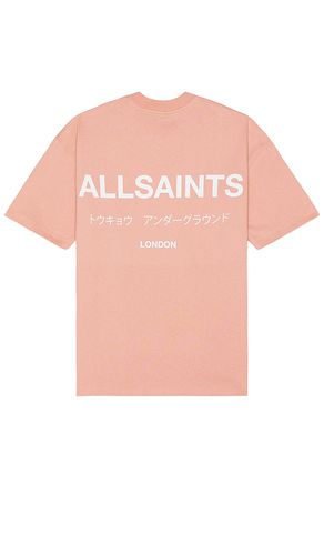 Camiseta en color durazno talla L en - Peach. Talla L (también en M, S, XL/1X) - ALLSAINTS - Modalova