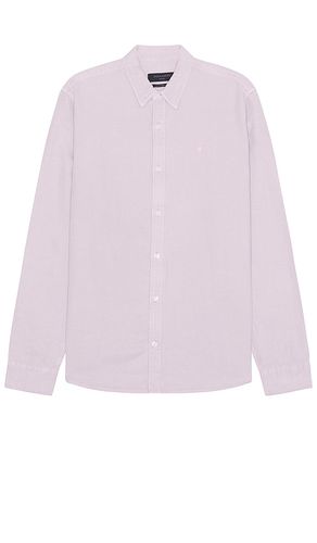 Laguna Long Sleeve Shirt in Purple. - size L (also in M, S, XL/1X) - ALLSAINTS - Modalova