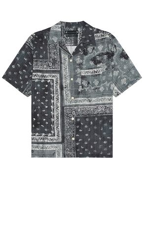 Tijuana Short Sleeve Shirt in Black. - size L (also in S) - ALLSAINTS - Modalova