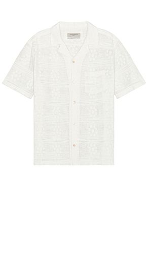 Camisa caleta en color blanco talla L en - White. Talla L (también en M, S) - ALLSAINTS - Modalova