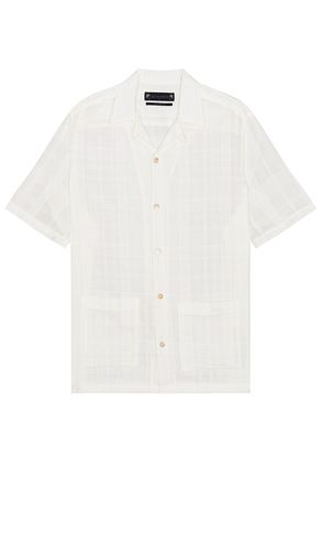 Camisa indio en color blanco talla M en - White. Talla M (también en L, S, XL/1X, XXL/2X) - ALLSAINTS - Modalova