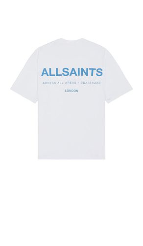 Access tee in color baby blue size M in - Baby Blue. Size M (also in XL/1X, XXL/2X) - ALLSAINTS - Modalova