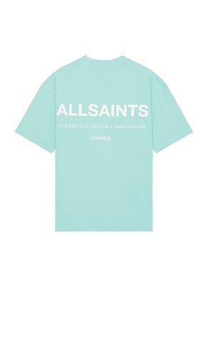 Access tee in color teal size L in - Teal. Size L (also in M, XL/1X, XXL/2X) - ALLSAINTS - Modalova
