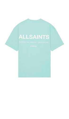 Camiseta access en color azul cerceta talla L en - Teal. Talla L (también en M, XL/1X) - ALLSAINTS - Modalova