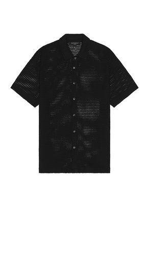 Camisa munroe en color negro talla L en - Black. Talla L (también en M, S, XL/1X) - ALLSAINTS - Modalova