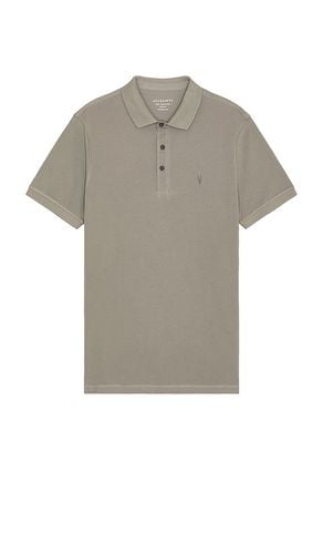 Reform short sleeve polo en color gris talla M en - Grey. Talla M (también en S, XL/1X) - ALLSAINTS - Modalova