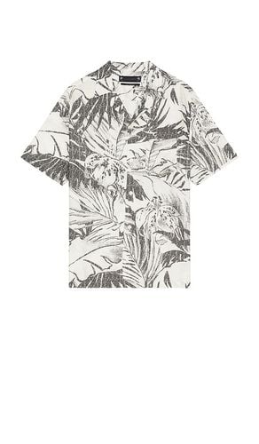 Pulse Short Sleeve Shirt in White. - size L (also in M, S, XL/1X) - ALLSAINTS - Modalova