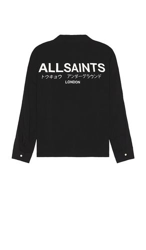 Camisa en color talla L en - Black. Talla L (también en M, S, XL/1X) - ALLSAINTS - Modalova