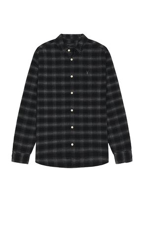 Kink Long Sleeve Shirt in Blue. - size M (also in S, XL/1X) - ALLSAINTS - Modalova