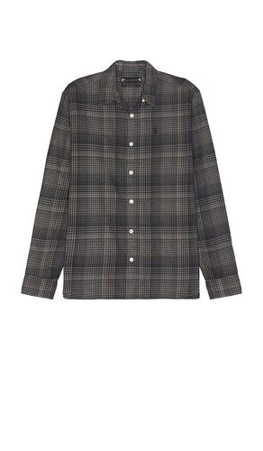 Camisa en color talla L en - Grey. Talla L (también en M, S, XL/1X) - ALLSAINTS - Modalova