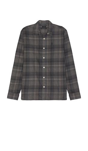 Camisa en color talla M en - Grey. Talla M (también en XL/1X) - ALLSAINTS - Modalova