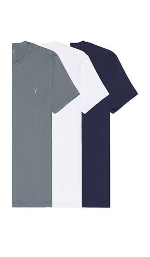 Tonic Short Sleeve Crew 3 Pk in Blue. - size L (also in M, S, XL/1X) - ALLSAINTS - Modalova