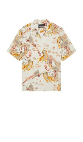 Dragon Short Sleeve Shirt in Cream. - size L (also in M, S, XL/1X) - ALLSAINTS - Modalova