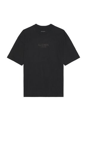 Bones Short Sleeve Crew in Black. - size L (also in M, S, XL/1X) - ALLSAINTS - Modalova