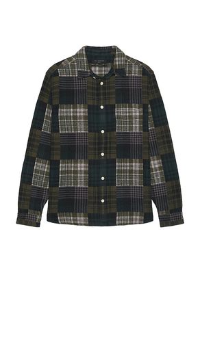 Hopton Long Sleeve Shirt in Green. - size L (also in M, S, XL/1X) - ALLSAINTS - Modalova