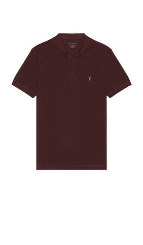 Reform Short Sleeve Polo in Wine. - size L (also in M, S, XL/1X) - ALLSAINTS - Modalova