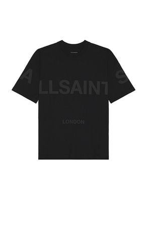 Biggy Short Sleeve Crew T-Shirt in Black. - size L (also in M, S) - ALLSAINTS - Modalova