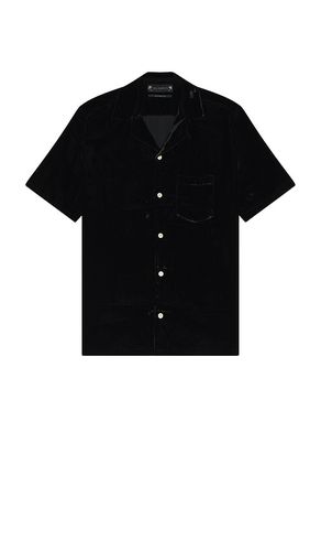 Runa Short Sleeve Shirt in Black. - size L (also in M, S) - ALLSAINTS - Modalova